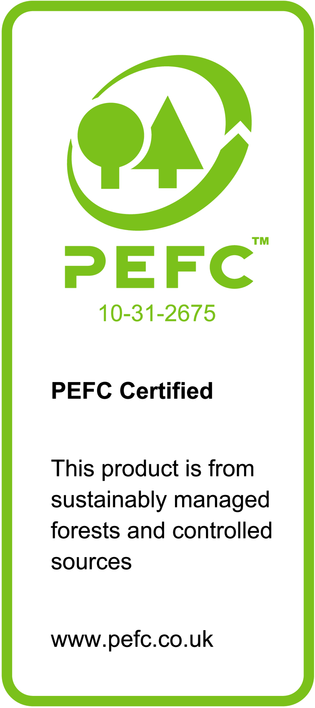 Logo PEFC Hamelin English