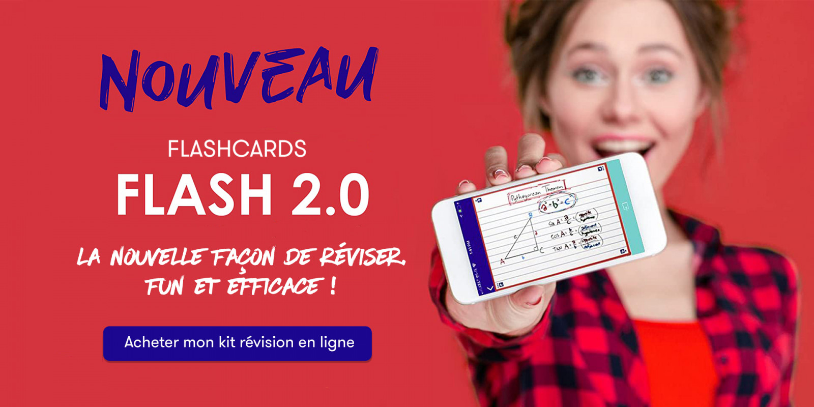 Flash 2.0, les flashcards Oxford avec l'appli gratuite SCRIBZEE pour suivre la progression de vos révisions