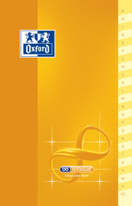 OXFORD INFINIUM INDEX BOOK - 9x14cm - Soft cover - Stapled - 5x5mm Squares - 96 pages - Assorted colours - 100100847_1200_1583237656 - OXFORD INFINIUM INDEX BOOK - 9x14cm - Soft cover - Stapled - 5x5mm Squares - 96 pages - Assorted colours - 100100847_1101_1583237652