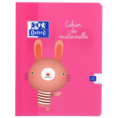 OXFORD PRESCHOOL NOTEBOOK - 17x22cm - Soft cover - Stapled - 3/10mm Double-spaced ruling - 32 pages - Assorted colours - 100101937_1200_1686098292 - OXFORD PRESCHOOL NOTEBOOK - 17x22cm - Soft cover - Stapled - 3/10mm Double-spaced ruling - 32 pages - Assorted colours - 100101937_1100_1686095985