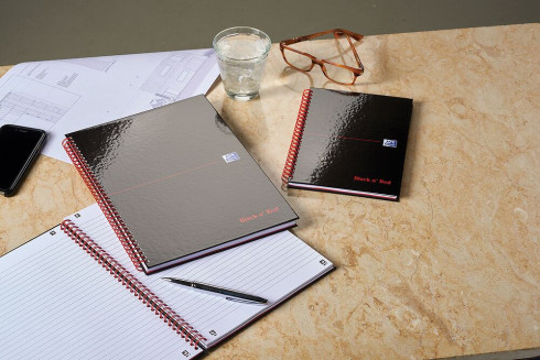 Oxford Black n' Red A4 Glossy Hardback Wirebound Notebook Ruled 140 Page Black Scribzee-enabled -  - 100102248_1100_1676937535 - Oxford Black n' Red A4 Glossy Hardback Wirebound Notebook Ruled 140 Page Black Scribzee-enabled -  - 100102248_2305_1594810475 - Oxford Black n' Red A4 Glossy Hardback Wirebound Notebook Ruled 140 Page Black Scribzee-enabled -  - 100102248_4700_1677142263