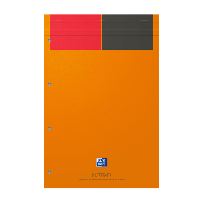 OXFORD International Notepad - A4+ - Card Cover - Stapled - Narrow Ruled - 160 Pages - SCRIBZEE® Compatible - Orange - 100102359_1300_1686170968 - OXFORD International Notepad - A4+ - Card Cover - Stapled - Narrow Ruled - 160 Pages - SCRIBZEE® Compatible - Orange - 100102359_1100_1686170963