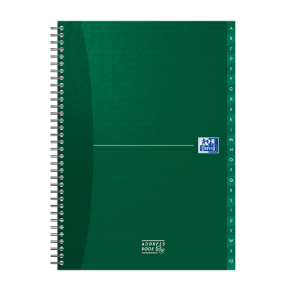 OXFORD Office Essentials A-Z Address Book - A4 - Hardback Cover - Twin-wire - Specific Ruling - 144 Pages - Assorted Colours - 100102783_1400_1686193887 - OXFORD Office Essentials A-Z Address Book - A4 - Hardback Cover - Twin-wire - Specific Ruling - 144 Pages - Assorted Colours - 100102783_1102_1686193821 - OXFORD Office Essentials A-Z Address Book - A4 - Hardback Cover - Twin-wire - Specific Ruling - 144 Pages - Assorted Colours - 100102783_1101_1686193828 - OXFORD Office Essentials A-Z Address Book - A4 - Hardback Cover - Twin-wire - Specific Ruling - 144 Pages - Assorted Colours - 100102783_1100_1686193835