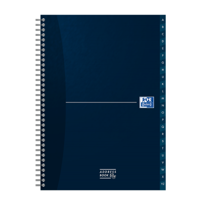 OXFORD Office Essentials A-Z Address Book - A4 - Hardback Cover - Twin-wire - Specific Ruling - 144 Pages - Assorted Colours - 100102783_1400_1686193887 - OXFORD Office Essentials A-Z Address Book - A4 - Hardback Cover - Twin-wire - Specific Ruling - 144 Pages - Assorted Colours - 100102783_1102_1686193821 - OXFORD Office Essentials A-Z Address Book - A4 - Hardback Cover - Twin-wire - Specific Ruling - 144 Pages - Assorted Colours - 100102783_1101_1686193828