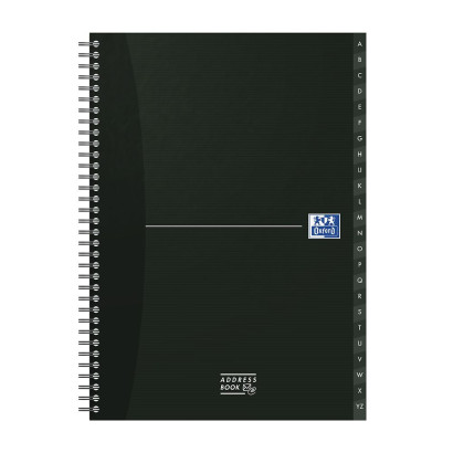 OXFORD Office Essentials A-Z Address Book - A4 - Hardback Cover - Twin-wire - Specific Ruling - 144 Pages - Assorted Colours - 100102783_1400_1677244142 - OXFORD Office Essentials A-Z Address Book - A4 - Hardback Cover - Twin-wire - Specific Ruling - 144 Pages - Assorted Colours - 100102783_1101_1676925026 - OXFORD Office Essentials A-Z Address Book - A4 - Hardback Cover - Twin-wire - Specific Ruling - 144 Pages - Assorted Colours - 100102783_1102_1676946054
