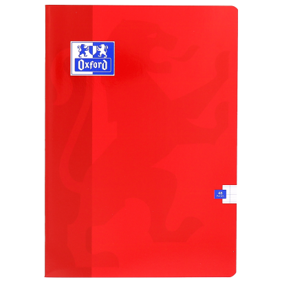 OXFORD CLASSIC NOTEBOOK - A4 - Soft card cover - Stapled - Seyès Squares - 48 pages - Assorted colours - 100103078_1200_1710518124 - OXFORD CLASSIC NOTEBOOK - A4 - Soft card cover - Stapled - Seyès Squares - 48 pages - Assorted colours - 100103078_1100_1686096541 - OXFORD CLASSIC NOTEBOOK - A4 - Soft card cover - Stapled - Seyès Squares - 48 pages - Assorted colours - 100103078_1101_1686096535 - OXFORD CLASSIC NOTEBOOK - A4 - Soft card cover - Stapled - Seyès Squares - 48 pages - Assorted colours - 100103078_1102_1686096555 - OXFORD CLASSIC NOTEBOOK - A4 - Soft card cover - Stapled - Seyès Squares - 48 pages - Assorted colours - 100103078_1103_1686096554