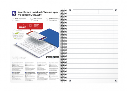 OXFORD Office Essentials Notebook - A5 – Blødt papomslag – Dobbeltspiral – Linjeret – 180 sider – SCRIBZEE®-kompatibel – Sort - 100103627_1300_1643299353 - OXFORD Office Essentials Notebook - A5 – Blødt papomslag – Dobbeltspiral – Linjeret – 180 sider – SCRIBZEE®-kompatibel – Sort - 100103627_1500_1648118982