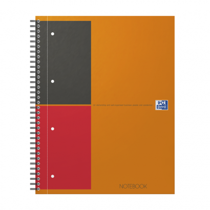 OXFORD International Notebook - A4+ – Hårdt omslag – Dobbeltspiral – Tæt linjeret – 160 sider – SCRIBZEE®-kompatibel – Orange - 100104036_1300_1643115245 - OXFORD International Notebook - A4+ – Hårdt omslag – Dobbeltspiral – Tæt linjeret – 160 sider – SCRIBZEE®-kompatibel – Orange - 100104036_1100_1643115247