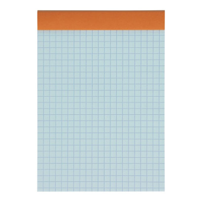 OXFORD Orange Notepad - A6 - Stapled - Coated Card Cover - 5mm Squares - 160 Pages - Orange - 100106278_1300_1685150702 - OXFORD Orange Notepad - A6 - Stapled - Coated Card Cover - 5mm Squares - 160 Pages - Orange - 100106278_1500_1677205126