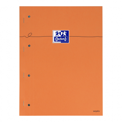OXFORD Orange Notepad - A4+ - Side-Stapled - Coated Card Cover - Seyès - 160 Pages - SCRIBZEE Compatible - Orange - 100106288_1300_1631695612 - OXFORD Orange Notepad - A4+ - Side-Stapled - Coated Card Cover - Seyès - 160 Pages - SCRIBZEE Compatible - Orange - 100106288_1100_1631695615