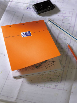 OXFORD Orange Notepad - A4+ - Stapled - Coated Card Cover - Plain - 160 Pages - Orange - 100106292_1300_1686152241 - OXFORD Orange Notepad - A4+ - Stapled - Coated Card Cover - Plain - 160 Pages - Orange - 100106292_2600_1677205353