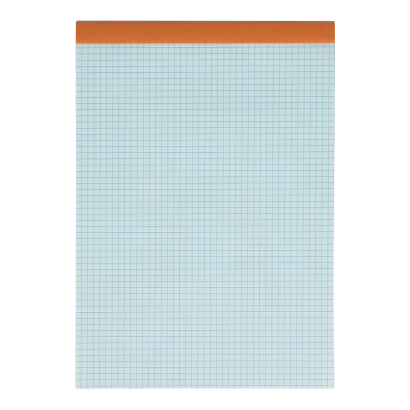 OXFORD Orange Notepad - A4 - Stapled - Coated Card Cover - 5mm Squares - 160 Pages - Grey - 100106302_1300_1686170950 - OXFORD Orange Notepad - A4 - Stapled - Coated Card Cover - 5mm Squares - 160 Pages - Grey - 100106302_1500_1686170950