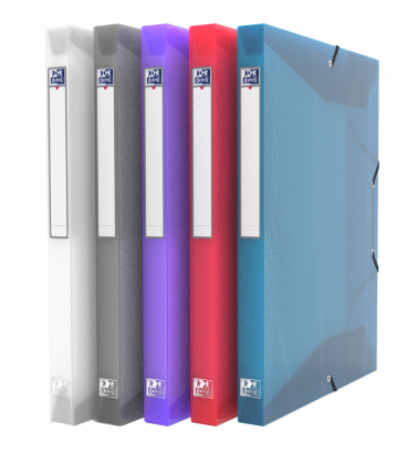 OXFORD HAWAI FILING BOX - 24X32 - 25 mm spine - Polypropylene - Assorted colors - 100200550_1401_1583848504