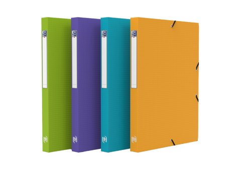 OXFORD MEMPHIS FILING BOX - 24X32 - 25 mm spine - Polypropylene - Assorted colors "style" - 100200556_1400_1686108210