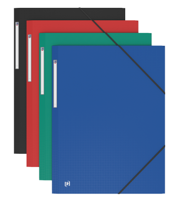 OXFORD MEMPHIS 3-FLAP FOLDER - A3 - Polypropylene - Assorted colors "classic" - 100201087_1200_1685142161