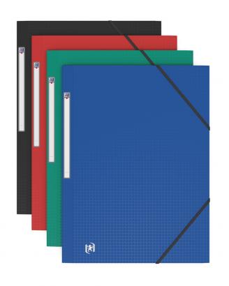 OXFORD MEMPHIS 3-FLAP FOLDER - A4 - Polypropylene -  Assorted colors "classic" - 100201130_8000_1561555413