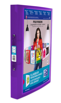 OXFORD POLYVISION RING BINDER - A4 - 30 mm spine - 2-O rings - Polypropylene - Translucent - Assorted colors - 100201407_1400_1686126553 - OXFORD POLYVISION RING BINDER - A4 - 30 mm spine - 2-O rings - Polypropylene - Translucent - Assorted colors - 100201407_1302_1686126527 - OXFORD POLYVISION RING BINDER - A4 - 30 mm spine - 2-O rings - Polypropylene - Translucent - Assorted colors - 100201407_1303_1686126529