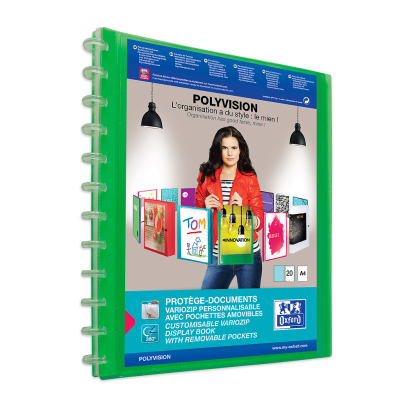 OXFORD POLYVISION DISPLAY BOOK REMOVABLE POCKETS - A4 - 20 Variozip pockets - Polypropylene - Assorted colors - 100205598_1400_1709629837 - OXFORD POLYVISION DISPLAY BOOK REMOVABLE POCKETS - A4 - 20 Variozip pockets - Polypropylene - Assorted colors - 100205598_1303_1709547322 - OXFORD POLYVISION DISPLAY BOOK REMOVABLE POCKETS - A4 - 20 Variozip pockets - Polypropylene - Assorted colors - 100205598_1304_1709547329 - OXFORD POLYVISION DISPLAY BOOK REMOVABLE POCKETS - A4 - 20 Variozip pockets - Polypropylene - Assorted colors - 100205598_1300_1709547324 - OXFORD POLYVISION DISPLAY BOOK REMOVABLE POCKETS - A4 - 20 Variozip pockets - Polypropylene - Assorted colors - 100205598_1301_1709547330 - OXFORD POLYVISION DISPLAY BOOK REMOVABLE POCKETS - A4 - 20 Variozip pockets - Polypropylene - Assorted colors - 100205598_1302_1709547332