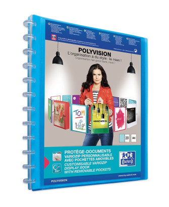OXFORD POLYVISION DISPLAY BOOK REMOVABLE POCKETS - A4 - 20 Variozip pockets - Polypropylene - Assorted colors - 100205598_1400_1685142240 - OXFORD POLYVISION DISPLAY BOOK REMOVABLE POCKETS - A4 - 20 Variozip pockets - Polypropylene - Assorted colors - 100205598_1303_1677180219 - OXFORD POLYVISION DISPLAY BOOK REMOVABLE POCKETS - A4 - 20 Variozip pockets - Polypropylene - Assorted colors - 100205598_1304_1677180221