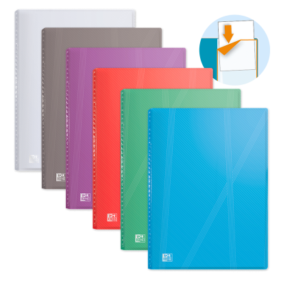 OXFORD HAWAI DISPLAY BOOK - A4 - 50 pockets - Polypropylene - Assorted colors - 100205831_1200_1710518643