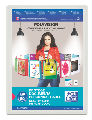 PROTEGE-DOCUMENTS OXFORD POLYVISION - A4 - 80 pochettes - Polypropylène - Opaque - Couleurs assorties - 100205932_1200_1686182264 - PROTEGE-DOCUMENTS OXFORD POLYVISION - A4 - 80 pochettes - Polypropylène - Opaque - Couleurs assorties - 100205932_1102_1686123805 - PROTEGE-DOCUMENTS OXFORD POLYVISION - A4 - 80 pochettes - Polypropylène - Opaque - Couleurs assorties - 100205932_1103_1686123809 - PROTEGE-DOCUMENTS OXFORD POLYVISION - A4 - 80 pochettes - Polypropylène - Opaque - Couleurs assorties - 100205932_1100_1686123811 - PROTEGE-DOCUMENTS OXFORD POLYVISION - A4 - 80 pochettes - Polypropylène - Opaque - Couleurs assorties - 100205932_1101_1686123813