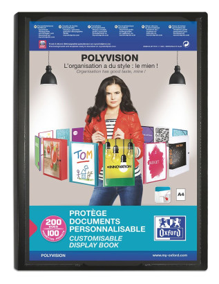 OXFORD POLYVISION DISPLAY BOOK - A4 - 100 pockets - Polypropylene - Opaque Assorted colors - 100205977_1200_1685139255 - OXFORD POLYVISION DISPLAY BOOK - A4 - 100 pockets - Polypropylene - Opaque Assorted colors - 100205977_1101_1677180240 - OXFORD POLYVISION DISPLAY BOOK - A4 - 100 pockets - Polypropylene - Opaque Assorted colors - 100205977_1102_1677180243 - OXFORD POLYVISION DISPLAY BOOK - A4 - 100 pockets - Polypropylene - Opaque Assorted colors - 100205977_1100_1677180244