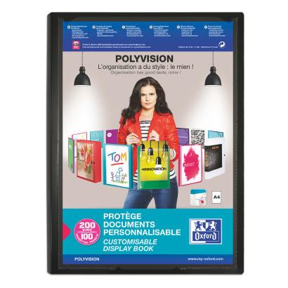 OXFORD POLYVISION DISPLAY BOOK - A4 - 100 pockets - Polypropylene - Opaque Assorted colors - 100205977_1200_1710518071 - OXFORD POLYVISION DISPLAY BOOK - A4 - 100 pockets - Polypropylene - Opaque Assorted colors - 100205977_1101_1709206937 - OXFORD POLYVISION DISPLAY BOOK - A4 - 100 pockets - Polypropylene - Opaque Assorted colors - 100205977_1102_1709206940 - OXFORD POLYVISION DISPLAY BOOK - A4 - 100 pockets - Polypropylene - Opaque Assorted colors - 100205977_1100_1709206943