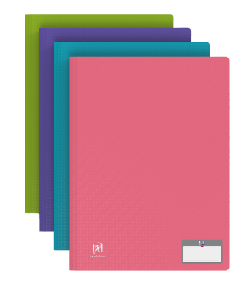 OXFORD MEMPHIS DISPLAY BOOK - A4 - 10 pockets - Polypropylene - Assorted colors "style" - 100206018_1200_1686108456