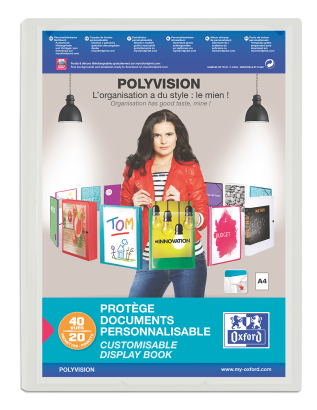 PROTEGE-DOCUMENTS OXFORD POLYVISION - A4 - 20 pochettes - Polypropylène - Opaque - Couleurs assorties - 100206108_1200_1686092161 - PROTEGE-DOCUMENTS OXFORD POLYVISION - A4 - 20 pochettes - Polypropylène - Opaque - Couleurs assorties - 100206108_1102_1686123825 - PROTEGE-DOCUMENTS OXFORD POLYVISION - A4 - 20 pochettes - Polypropylène - Opaque - Couleurs assorties - 100206108_1100_1686123828 - PROTEGE-DOCUMENTS OXFORD POLYVISION - A4 - 20 pochettes - Polypropylène - Opaque - Couleurs assorties - 100206108_1101_1686123829