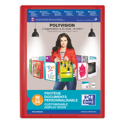 OXFORD POLYVISION DISPLAY BOOK - A4 - 20 pockets - Polypropylene - Opaque - Assorted colors - 100206108_1200_1710518073 - OXFORD POLYVISION DISPLAY BOOK - A4 - 20 pockets - Polypropylene - Opaque - Assorted colors - 100206108_1102_1709206963 - OXFORD POLYVISION DISPLAY BOOK - A4 - 20 pockets - Polypropylene - Opaque - Assorted colors - 100206108_1100_1709206952 - OXFORD POLYVISION DISPLAY BOOK - A4 - 20 pockets - Polypropylene - Opaque - Assorted colors - 100206108_1101_1709206953 - OXFORD POLYVISION DISPLAY BOOK - A4 - 20 pockets - Polypropylene - Opaque - Assorted colors - 100206108_1103_1709206952