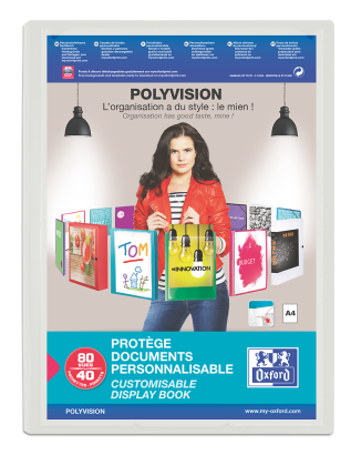 PROTEGE-DOCUMENTS OXFORD POLYVISION - A4 - 40 pochettes - Polypropylène - Opaque - Couleurs assorties - 100206234_1200_1686182197 - PROTEGE-DOCUMENTS OXFORD POLYVISION - A4 - 40 pochettes - Polypropylène - Opaque - Couleurs assorties - 100206234_1103_1686123834 - PROTEGE-DOCUMENTS OXFORD POLYVISION - A4 - 40 pochettes - Polypropylène - Opaque - Couleurs assorties - 100206234_1100_1686123835 - PROTEGE-DOCUMENTS OXFORD POLYVISION - A4 - 40 pochettes - Polypropylène - Opaque - Couleurs assorties - 100206234_1102_1686123835 - PROTEGE-DOCUMENTS OXFORD POLYVISION - A4 - 40 pochettes - Polypropylène - Opaque - Couleurs assorties - 100206234_1101_1686123838