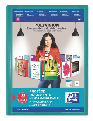 OXFORD POLYVISION DISPLAY BOOK - A4 - 40 pockets - Polypropylene - Opaque - Assorted colors - 100206234_1200_1677234055 - OXFORD POLYVISION DISPLAY BOOK - A4 - 40 pockets - Polypropylene - Opaque - Assorted colors - 100206234_1103_1677180256 - OXFORD POLYVISION DISPLAY BOOK - A4 - 40 pockets - Polypropylene - Opaque - Assorted colors - 100206234_1102_1677180259