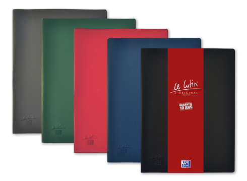 OXFORD LE LUTIN® L'ORIGINAL DISPLAY BOOK - A4 - 50 pockets - PVC - Assorted colors - 100206371_1200_1686108578