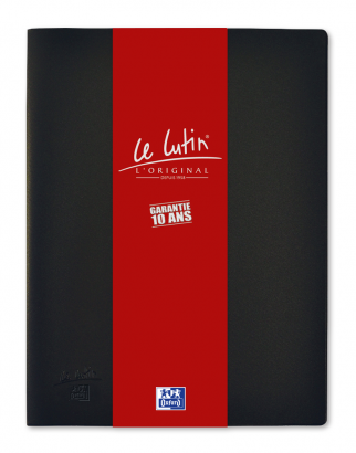 OXFORD LE LUTIN® L'ORIGINAL DISPLAY BOOK - A4 - 20 pockets - PVC - Black - 100206421_8000_1561574416