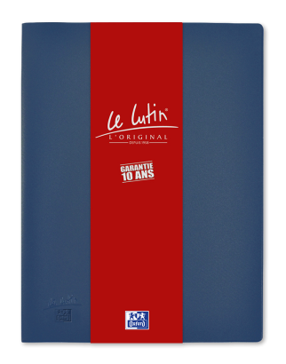 OXFORD LE LUTIN® L'ORIGINAL DISPLAY BOOK - A4 - 40 pockets - PVC - Blue - 100206472_1100_1686124369