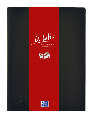 OXFORD LE LUTIN® L'ORIGINAL DISPLAY BOOK - A4 - 40 pockets - PVC - Black - 100206477_1100_1589825880