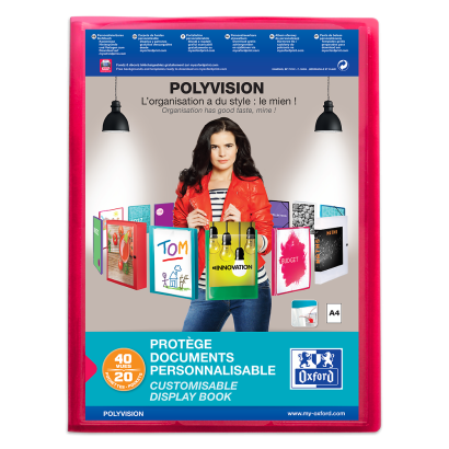 OXFORD POLYVISION DISPLAY BOOK - A4 - 20 pockets - Polypropylene - Assorted colors - 100211075_1200_1710518078 - OXFORD POLYVISION DISPLAY BOOK - A4 - 20 pockets - Polypropylene - Assorted colors - 100211075_2300_1686111047 - OXFORD POLYVISION DISPLAY BOOK - A4 - 20 pockets - Polypropylene - Assorted colors - 100211075_1101_1709206692 - OXFORD POLYVISION DISPLAY BOOK - A4 - 20 pockets - Polypropylene - Assorted colors - 100211075_1100_1709206696 - OXFORD POLYVISION DISPLAY BOOK - A4 - 20 pockets - Polypropylene - Assorted colors - 100211075_1103_1709206699 - OXFORD POLYVISION DISPLAY BOOK - A4 - 20 pockets - Polypropylene - Assorted colors - 100211075_1104_1709206699 - OXFORD POLYVISION DISPLAY BOOK - A4 - 20 pockets - Polypropylene - Assorted colors - 100211075_1102_1709206702
