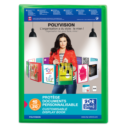 OXFORD POLYVISION DISPLAY BOOK - A4 - 20 pockets - Polypropylene - Assorted colors - 100211075_1200_1710518078 - OXFORD POLYVISION DISPLAY BOOK - A4 - 20 pockets - Polypropylene - Assorted colors - 100211075_2300_1686111047 - OXFORD POLYVISION DISPLAY BOOK - A4 - 20 pockets - Polypropylene - Assorted colors - 100211075_1101_1709206692 - OXFORD POLYVISION DISPLAY BOOK - A4 - 20 pockets - Polypropylene - Assorted colors - 100211075_1100_1709206696 - OXFORD POLYVISION DISPLAY BOOK - A4 - 20 pockets - Polypropylene - Assorted colors - 100211075_1103_1709206699