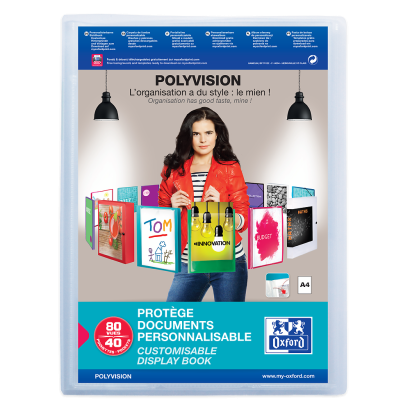 OXFORD POLYVISION DISPLAY BOOK - A4 - 40 pockets - Polypropylene - Assorted colors - 100211076_1200_1710518079 - OXFORD POLYVISION DISPLAY BOOK - A4 - 40 pockets - Polypropylene - Assorted colors - 100211076_2300_1686111084 - OXFORD POLYVISION DISPLAY BOOK - A4 - 40 pockets - Polypropylene - Assorted colors - 100211076_1104_1709206717 - OXFORD POLYVISION DISPLAY BOOK - A4 - 40 pockets - Polypropylene - Assorted colors - 100211076_1100_1709206709