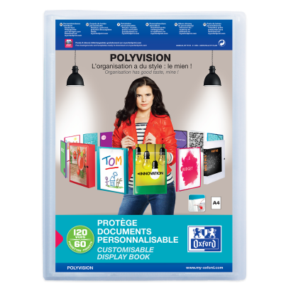 OXFORD POLYVISION DISPLAY BOOK - A4 - 60 pockets - Polypropylene - Assorted colors - 100211077_1200_1710518072 - OXFORD POLYVISION DISPLAY BOOK - A4 - 60 pockets - Polypropylene - Assorted colors - 100211077_2300_1686111118 - OXFORD POLYVISION DISPLAY BOOK - A4 - 60 pockets - Polypropylene - Assorted colors - 100211077_1100_1709206717