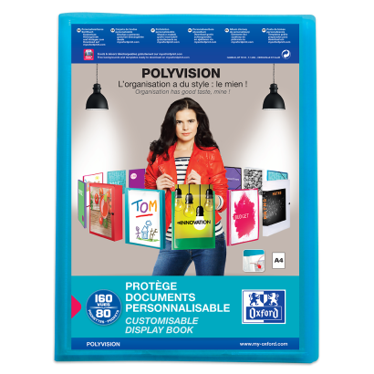 OXFORD POLYVISION DISPLAY BOOK - A4 - 80 pockets - Polypropylene - Assorted colors - 100211078_1200_1710518072 - OXFORD POLYVISION DISPLAY BOOK - A4 - 80 pockets - Polypropylene - Assorted colors - 100211078_2300_1686111134 - OXFORD POLYVISION DISPLAY BOOK - A4 - 80 pockets - Polypropylene - Assorted colors - 100211078_1101_1709206733