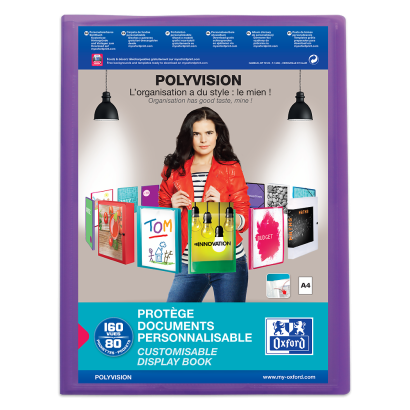 PROTEGE-DOCUMENTS OXFORD POLYVISION - A4 - 80 pochettes - Polypropylène - Couleurs assorties - 100211078_1200_1710518072 - PROTEGE-DOCUMENTS OXFORD POLYVISION - A4 - 80 pochettes - Polypropylène - Couleurs assorties - 100211078_2300_1686111134 - PROTEGE-DOCUMENTS OXFORD POLYVISION - A4 - 80 pochettes - Polypropylène - Couleurs assorties - 100211078_1101_1709206733 - PROTEGE-DOCUMENTS OXFORD POLYVISION - A4 - 80 pochettes - Polypropylène - Couleurs assorties - 100211078_1103_1709206739 - PROTEGE-DOCUMENTS OXFORD POLYVISION - A4 - 80 pochettes - Polypropylène - Couleurs assorties - 100211078_1104_1709206739