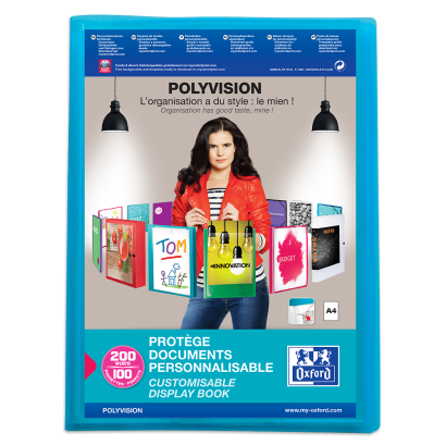 OXFORD POLYVISION DISPLAY BOOK - A4 - 100 pockets - Polypropylene - Assorted colors - 100211079_1200_1710518075 - OXFORD POLYVISION DISPLAY BOOK - A4 - 100 pockets - Polypropylene - Assorted colors - 100211079_2300_1686111167 - OXFORD POLYVISION DISPLAY BOOK - A4 - 100 pockets - Polypropylene - Assorted colors - 100211079_1100_1709206748 - OXFORD POLYVISION DISPLAY BOOK - A4 - 100 pockets - Polypropylene - Assorted colors - 100211079_1101_1709206750