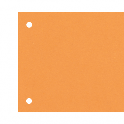 OXFORD scheidingsstroken - 240x105mm - onbedrukt - 2 gaats - oranje - pak 100 stuks - 100421026_2200_1658854841