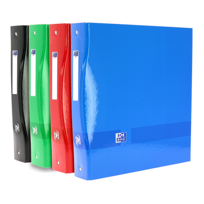 Oxford Color Life Ring Binder - A4 - 70mm Spine - 4-O Rings - Laminated Card - Assorted colors - 400015021_1401_1709630467
