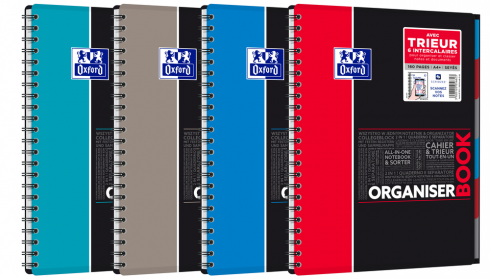 OXFORD STUDENTS ORGANISERBOOK Notebook - A4+ - Polypro cover - Twin-wire - Seyès Squares - 160 pages - SCRIBZEE® compatible - Assorted colours - 400019523_1200_1583240384 - OXFORD STUDENTS ORGANISERBOOK Notebook - A4+ - Polypro cover - Twin-wire - Seyès Squares - 160 pages - SCRIBZEE® compatible - Assorted colours - 400019523_1201_1583207831