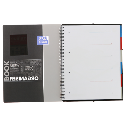 OXFORD STUDENTS ORGANISERBOOK Notebook - A4+ - Polypro cover - Twin-wire - Seyès Squares - 160 pages - SCRIBZEE® compatible - Assorted colours - 400019523_1200_1709025100 - OXFORD STUDENTS ORGANISERBOOK Notebook - A4+ - Polypro cover - Twin-wire - Seyès Squares - 160 pages - SCRIBZEE® compatible - Assorted colours - 400019523_1500_1686099503