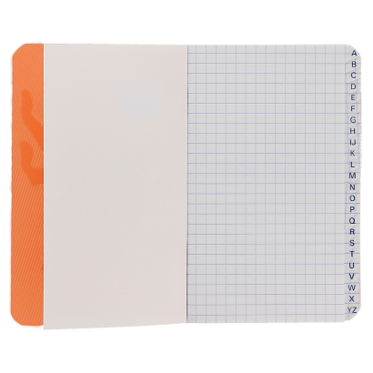 OXFORD OPENFLEX INDEX BOOK - 9x14cm - Polypro cover - Stapled - 5x5mm squares - 96 pages - Assorted colours - 400019588_1200_1709027999 - OXFORD OPENFLEX INDEX BOOK - 9x14cm - Polypro cover - Stapled - 5x5mm squares - 96 pages - Assorted colours - 400019588_1500_1686099533