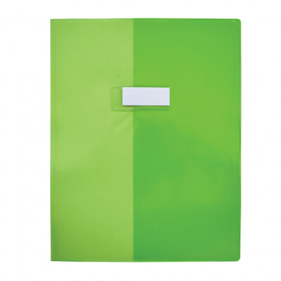PROTEGE-CAHIER OXFORD CRISTAL LUXE - A4 - PVC - Vert - 400019980_8000_1577457885