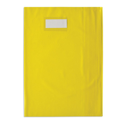 PROTEGE-CAHIER OXFORD STYL'SMS - A4 - PVC - 120µ - Jaune - 400021219_1100_1677234175
